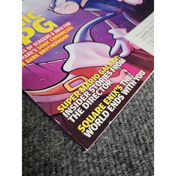 Nintendo Power Magazine Volume 225 February 2008 Sonic RPG Riders Poster - Picture 5 of 8